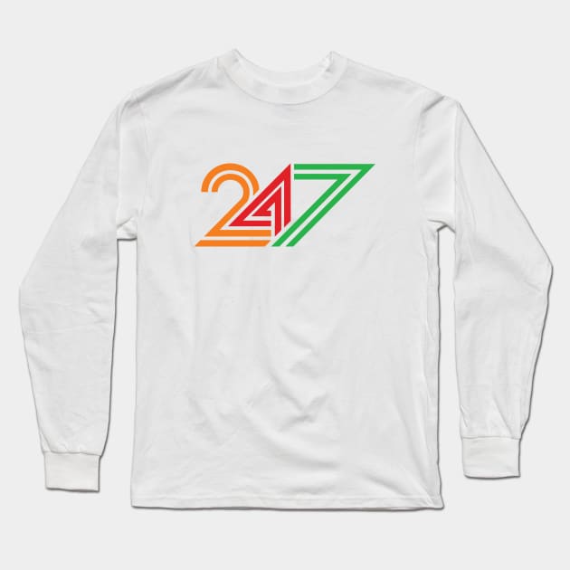 24/7 Supermarket GTA Long Sleeve T-Shirt by straightupdzign